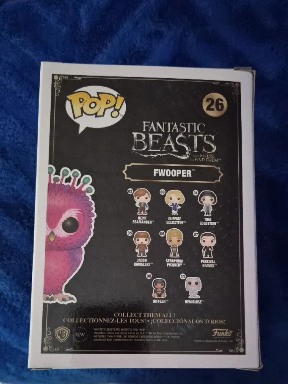Funko Pop! Fantastic Beasts Fwooper Pink Vinyl Figure
